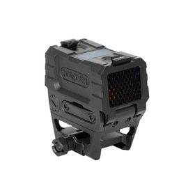 Holosun AEMS PRO X2 Multi Reticle Green Dot Sight has a black finish